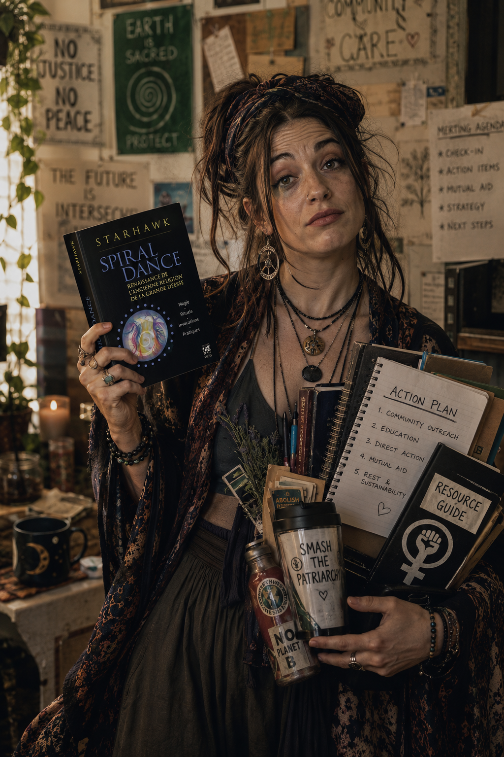 Young Witch Discovers Starhawk, Briefly Considers Organizing Something